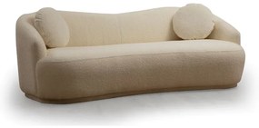 Canapea crem 225 cm Ancona – Artie