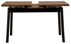 Set mobilier sufragerie Duvasa 22 (negru) (pentru 4 persoane). 1093793