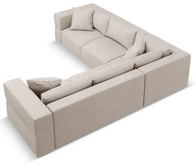 Colțar bej (cu colț variabil) Esther – Milo Casa