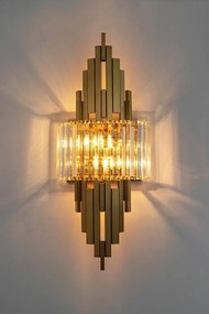 Aplica de perete design modern TOWER auriu