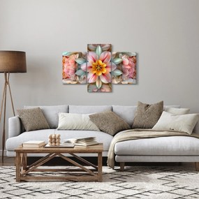 Tablou - Floare caleidoscopică (90x60 cm)
