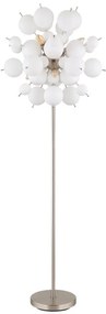 Lampadar design modern UDO 6L nickel/alb