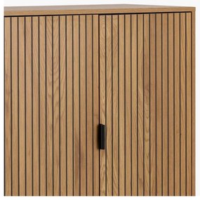 Dulap cu aspect de lemn de stejar 80x140 cm Jaipur – Actona