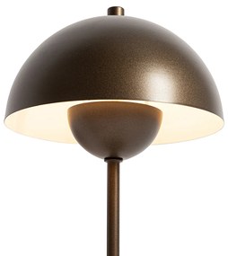 Lampa de masa retro bronz inchis - Magnax Mini