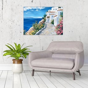 Tablou - Alee lângă mare (70x50 cm)