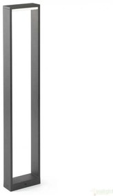 Stalp de exterior modern cu iluminat LED cu protectie IP54, H - 80 cm, ALP 74452