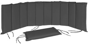 Deuba Perna de lounge 183x56x7cm - antracit