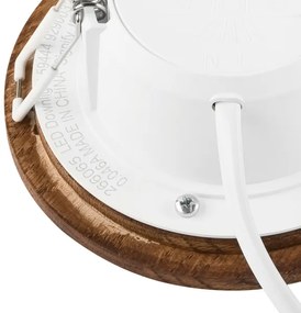 LED Spot WOODY 5,5W 230V 4000K cireș Ø10 cm