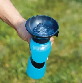 Sticlă de voiaj pentru câini cu bol - 500 ml - DOGS Collection