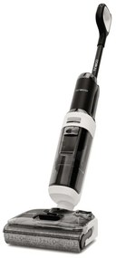 Aspirator vertical fara fir Tineco Floor One Switch S6 Stretch Plus 5in1, 21000 Pa, Uscat/umed, Wi-Fi, iLoop putere adaptiva, Negru/Alb