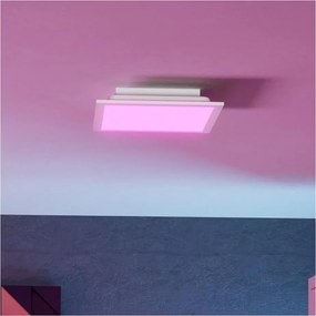 Eglo 901512 - Plafonieră LED RGBW MORADILLO-Z LED/14W/230V 30x30 cm albă