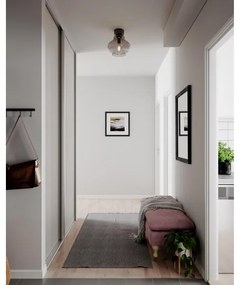 ByRydens 4202200-4500 - Plafonieră DOLORES 1xE27/5W/230V diam. 30 cm gri/fumuriu