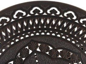 Masă de grădină 102 cm SALIO (MDF) (maro) (pentru 4 persoane). 1018808