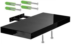 Raft de perete STILISTA Volato, 110 cm, lemn deschisă