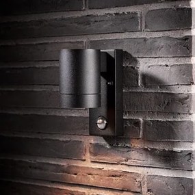 Aplica de perete exterior cu senzor, IP54 Tin Maxi negru 21509103 NL