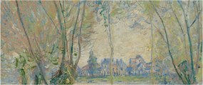 Tablou - Claude Monet, Woman Seated under the Willows, reproducere (120x50 cm)