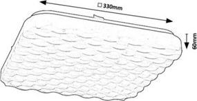 Plafoniera LED moderna Eldrick2