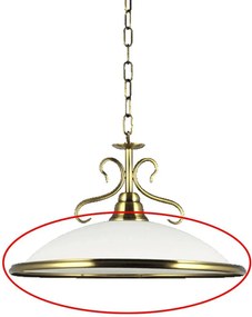 Prezent 75351 - Sticlă de schimb pentru lustrul VIOLA E27