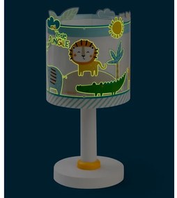 Dalber 76111N - Lampă LED pentru copii MY LITTLE JUNGLE 1xG4/4W/230V multicoloră