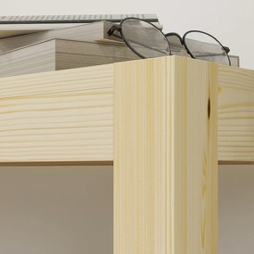 HOMCOM Bancă de ședere, loc pentru 3 persoane, până la 330 kg, pin, 175x33x45 cm | Aosom Romania