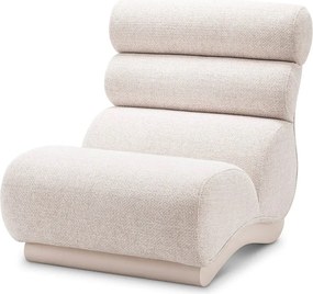 Fotoliu confortabil design LUX Congreso, Lyssa off-white