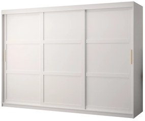 Dulap de haine Riven 1 250 (alb mat). 1064161