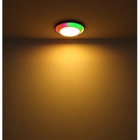 Plafonieră LED RGBW dimabilă MORGAN LED/21W/230V Globo 41390-21 + telecomandă