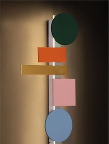 Aplica de perete LED design modern, Aluminiu, Multicolor, MARGOT