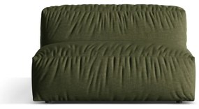 Modul pentru canapea modulară verde (de mijloc) Martina – Micadoni Home