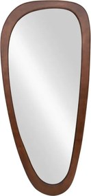 Oglinda de perete cu rama din lemn ORGANIC 120cm nuc