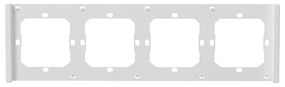 Rama Alba pentru Intrerupator 4 module SONOFF M5 80