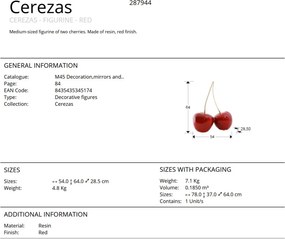 Figurina decorativa Cerezas