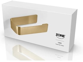 Suport pentru hârtie igienică alămiu de montat pe perete din oțel inoxidabil Ume Brass – Zone