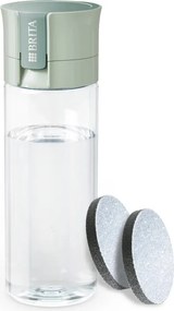 Sticlă filtrantă pentru apă Brita Fill & Go Vital, 600 ml, filtre MicroDisc, fără BPA, verde deschis