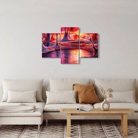 Tablou cu pădurea fermecată (90x60 cm)