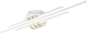 Plafonieră albă LED 18x81 cm Cinto – Trio