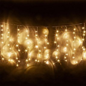 Perdea Luminoasa 330 Leduri, lungime 5x1.8 m, Lumina Calda (2700 K), protectie IP44, ZAR0475-2 Rebel