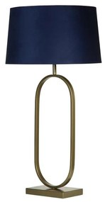 Veioza/Lampa de masa decorativa Modish bronz/navy