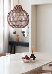 Lustra/Pendul Eco, Bambus, Mendoza natural/maro, S