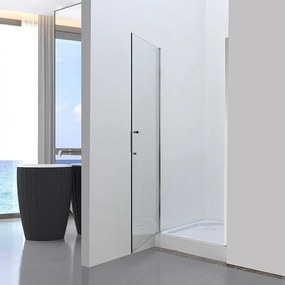 Solo New 90x195 cm ușă de duș cu sticlă securizată de 6 mm