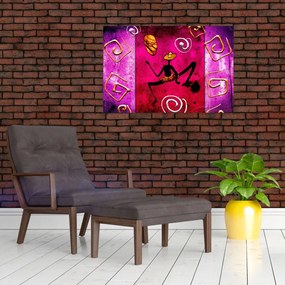Tablou picturii istorice pe perete (90x60 cm)