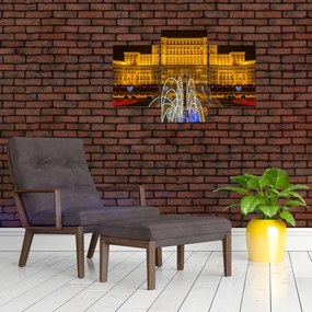 Tablou - Palatul Parlamentului, București, România (90x60 cm)