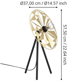 Lampă de masă CASTANUELO 1xE27/40W/230V Eglo 43808