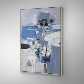 Tablou de perete pictura acrilica Paisaje azul 83x123cm