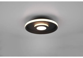 Plafonieră negru-mat LED din metal ø 30 cm Ascari – Trio