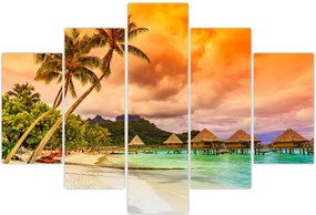 Tablou - Insula Bora Bora (150x105 cm)