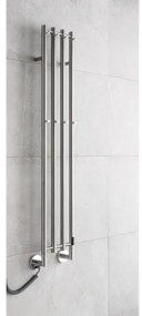 P.M.H. MO1SS-L - Uscător electric pentru prosoape MONA, 93 W / 230 V, 153,3 cm, IP44, inox