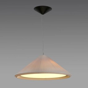 Lustra XXL suspendata design decorativ SAIGON IN 70cm Ivory white