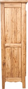 Dulap, L127 59 H204 cm, natur antic, lemn masiv