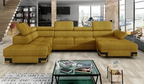 Coltar living extensibil Emporio XL pe stanga – L339 x l223 x h95 cm